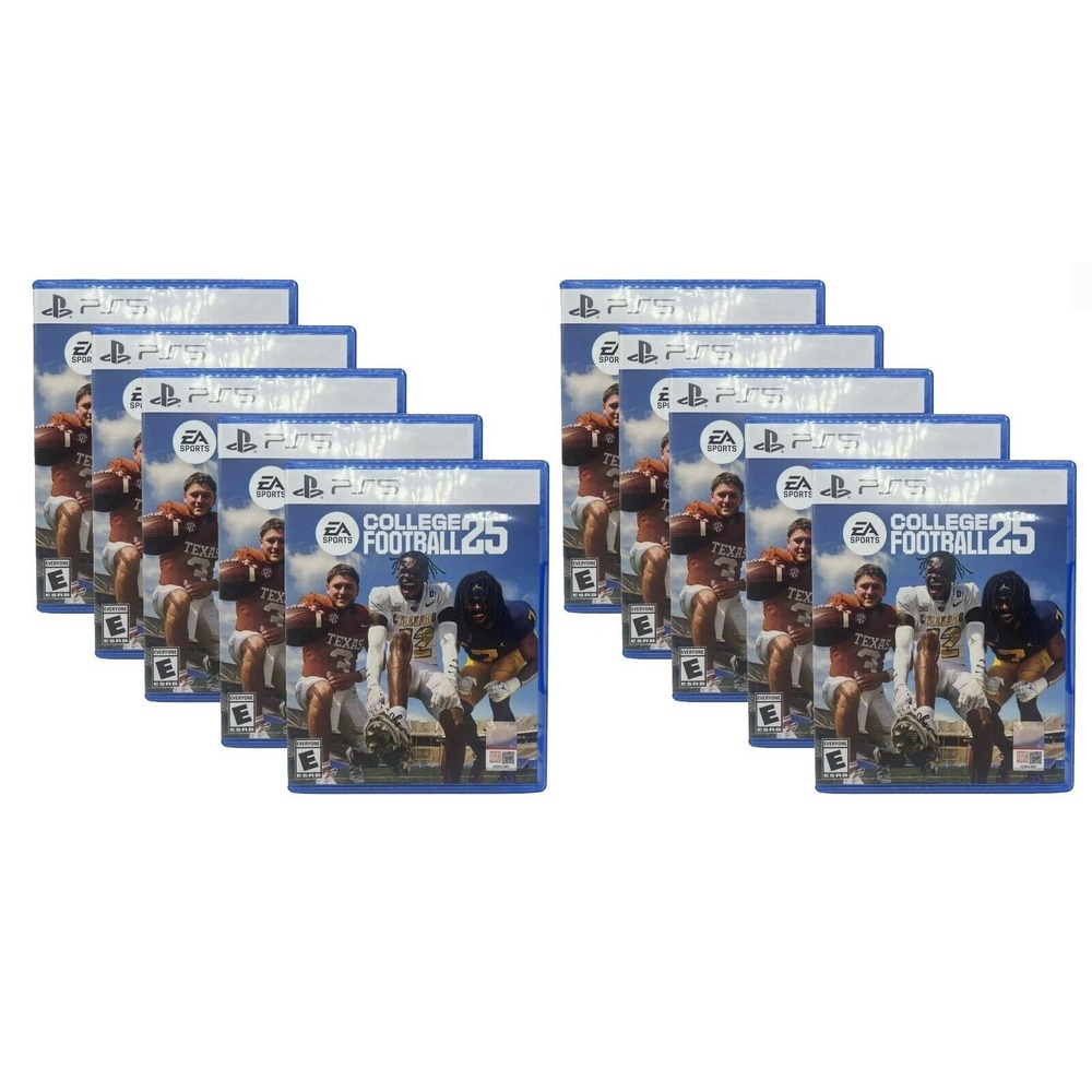 EA‎ Sports College Football 25 Sony PlayStation 5 PS5 Original Package Lot of 10